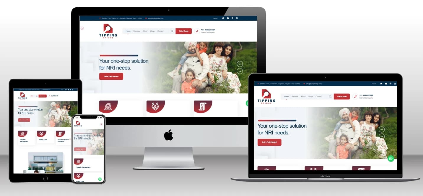 Tipping Bridge – Comprehensive NRI Services Platform